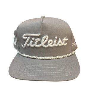 Titleist Gray Cap with White Embroidery